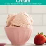 Strawberry Cheesecake Ice Cream pin.