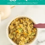 Veggie Quinoa pin.
