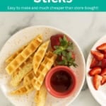 Waffle sticks pin.