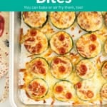 zucchini pizza bites pin.