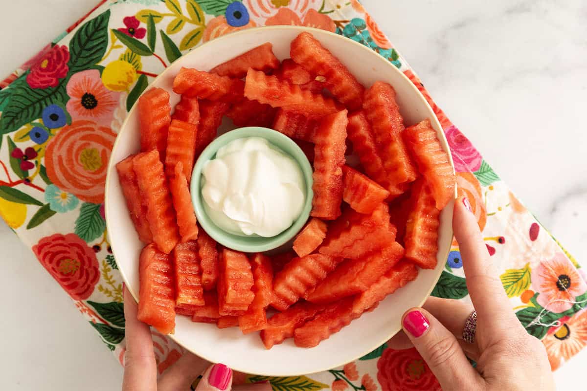 Watermelon Fries (2-Minutes)
