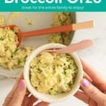 Broccoli orzo pin.